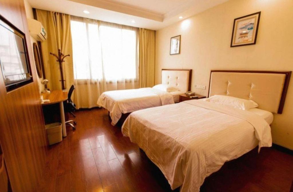 Greentree Inn Suzhou Guanqian Yangyuxiang Metro Station Business Hotel Suzhou (Jiangsu) Exterior foto
