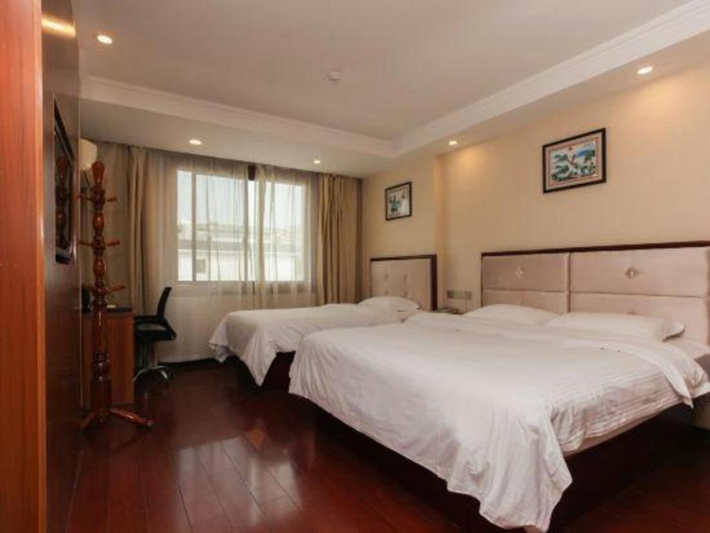 Greentree Inn Suzhou Guanqian Yangyuxiang Metro Station Business Hotel Suzhou (Jiangsu) Exterior foto